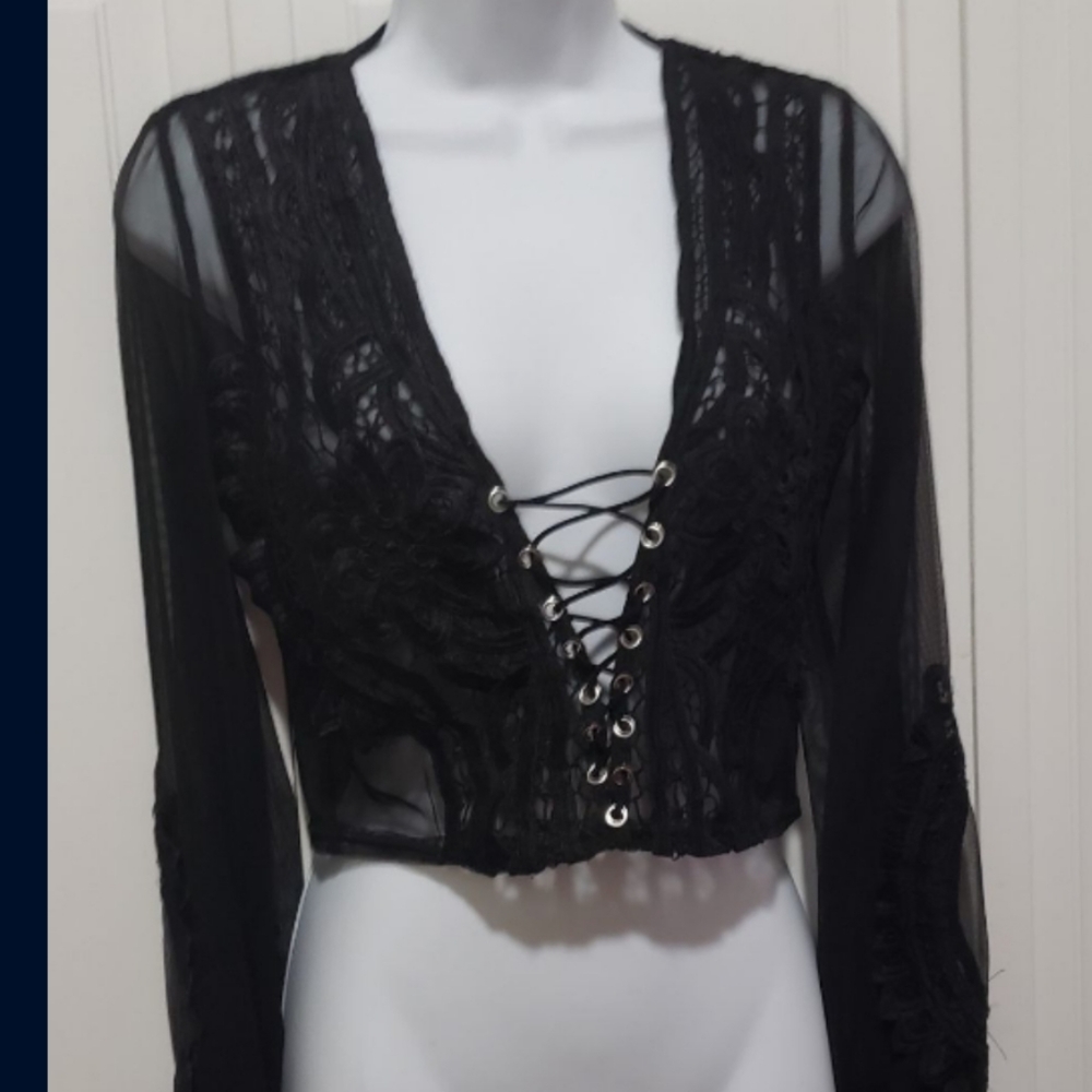 Black women Long sleeve shirt